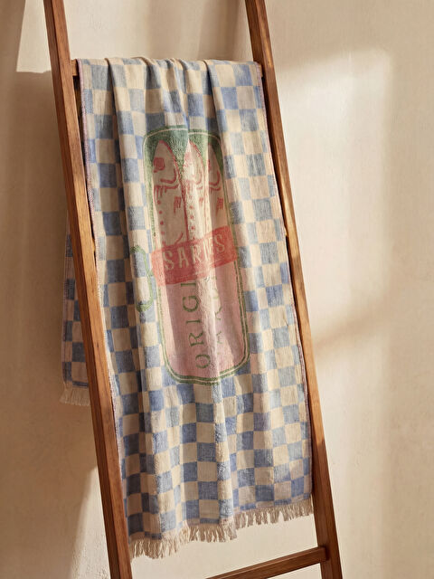 LCW HOME Balık Baskılı Peştemal Havlu 90x165 cm