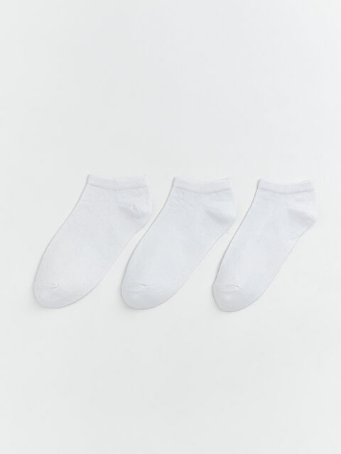 LCW ECO Girl WHITE Trainer Socks - S6HQ44Z4-J5E