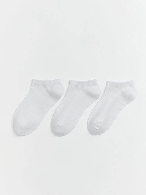 LCW ECO Kız Çocuk Patik Çorap 3'lü - S6HQ82Z4-J5E