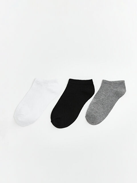 LC WAIKIKI Kız Çocuk Patik Çorap 3'lü - S6HQ87Z4-J5E