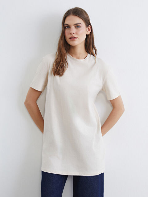 LCW ECO Bisiklet Yaka Kadın Tunik - S6HR31Z8-QW4