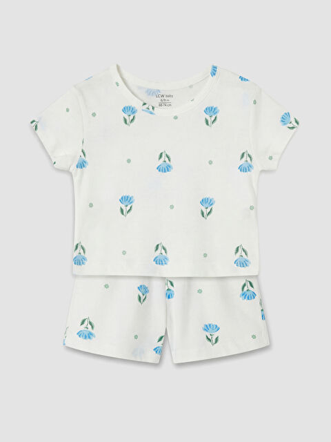 LCW baby Baby Girl ECRU Set