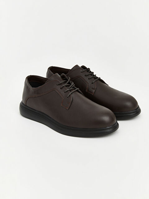 LCW STEPS Deri Görünümlü Erkek Klasik Ayakkabı