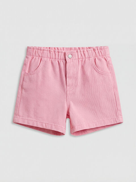 LCW baby Beba djevojčica RUŽIČASTA Kratke hlače - S6HS87Z1-GA5