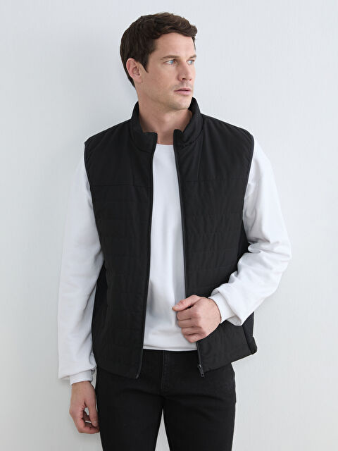 LCWAIKIKI Classic Gilet Homme Coupe Régulière Col Montant - S6HT23Z8-CVL