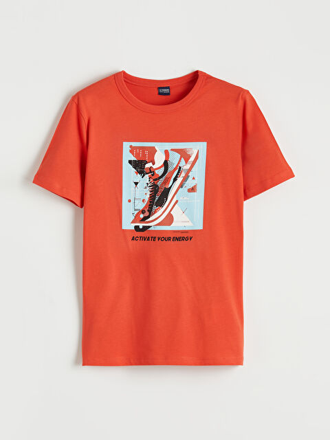 LCW ECO Erkek Çocuk Baskılı Tişört - S6HT48Z4-QU6