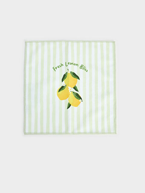 LCW HOME Limon Baskılı Kurulama Bezi 3'lü 30x30 cm