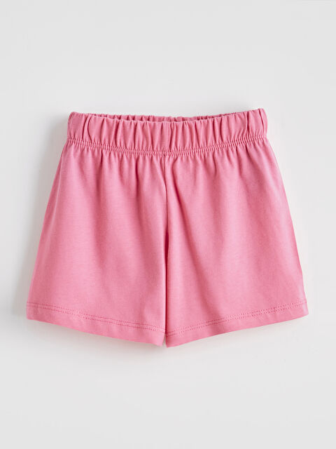 LCW ECO Beli Lastikli Kız Çocuk Şort - S6HU00Z1-R0K