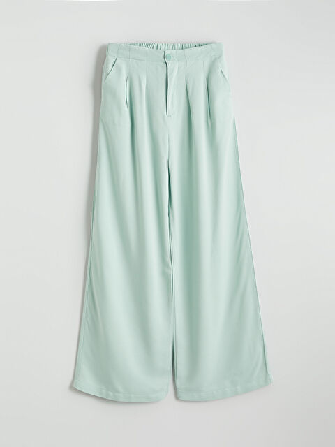 LCW Kids Beli Lastikli Pileli Kız Çocuk Pantolon - S6HU12Z4-FFV