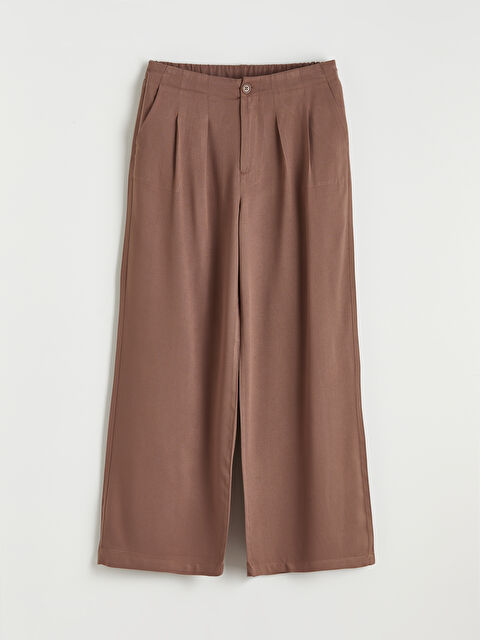 LCW Kids Beli Lastikli Pileli Kız Çocuk Pantolon - S6HU12Z4-RJ0