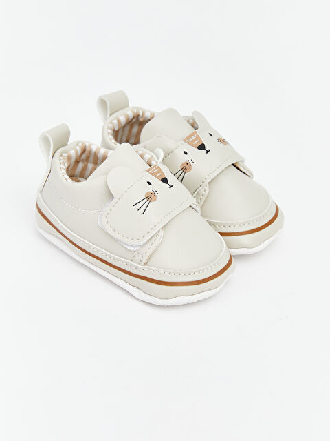 LCW STEPS Baby Boy BEIGE Pram Shoes - S6HU32Z1-Z6T