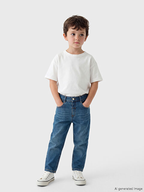 LCW Kids Regular Fit Erkek Çocuk Jean Pantolon - S6HU61Z1-H45