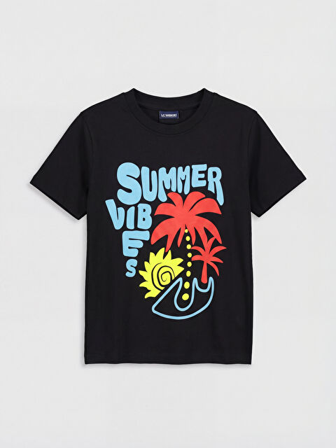 LCW Kids Boy BLACK T-Shirt - S6HU77Z4-CVL