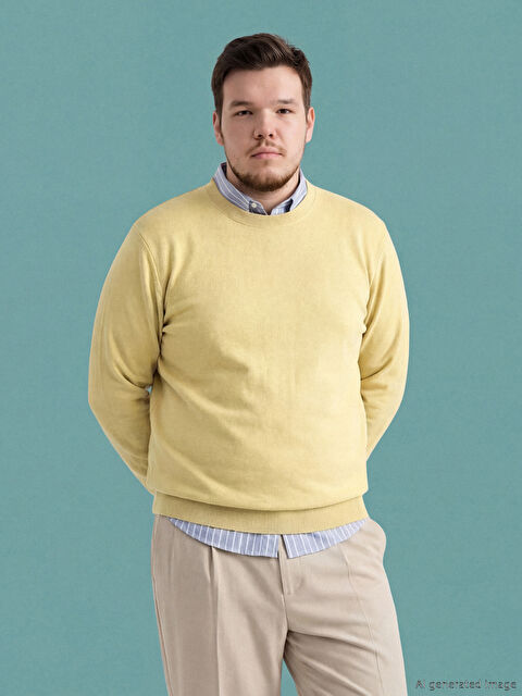 SOUTHBLUE Bisiklet Yaka Erkek Sweatshirt