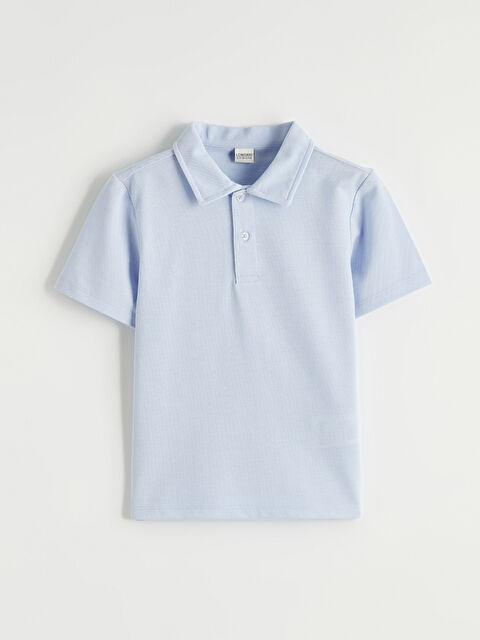 LCW ECO Polo Yaka Basic Erkek Çocuk Tişört - S6HU93Z4-ZUL