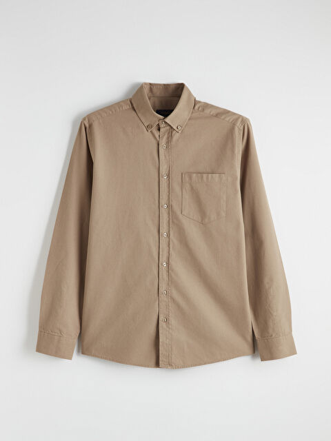 SOUTHBLUE Regular Fit Erkek Gabardin Gömlek - S6HV21Z8-1JW