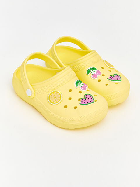 LCW STEPS Baby Girl YELLOW Clogs - S6HY22Z1-STK