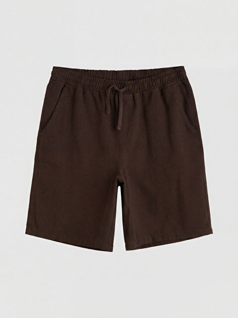 XSIDE Standart Kalıp Keten Görünümlü Erkek Şort - S6HY24Z8-HDT