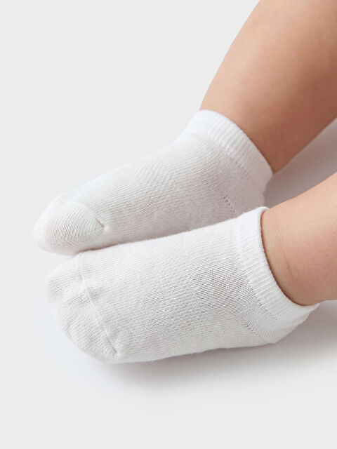 LCW baby Kız Bebek Patik Çorap 3'lü - S6HY58Z1-FDU