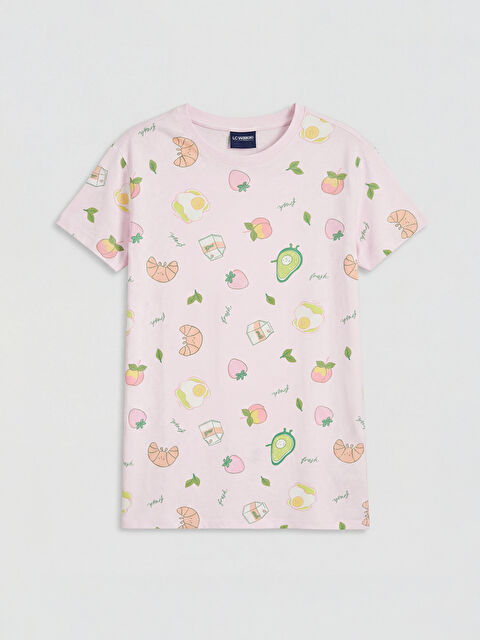 LCW Kids Девочки Розовый Ночная сорочка