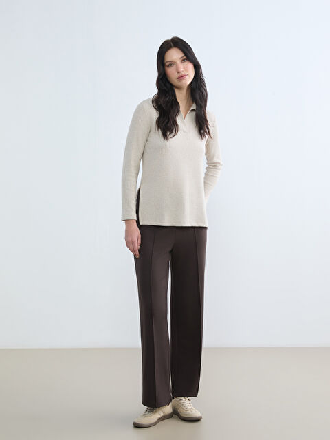 LCW Comfort Beli Lastikli Soft Touch Kadın Eşofman Altı - S6I004Z8-HMK