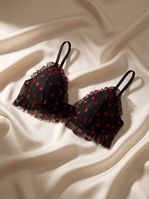 LCW DREAM Balensiz Dolgusuz Kalp Nakışlı Bralet - S6I080Z8-CVL