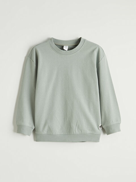 LCW Kids ZELENA Dukserica Dečak - S6I092Z1-GBN