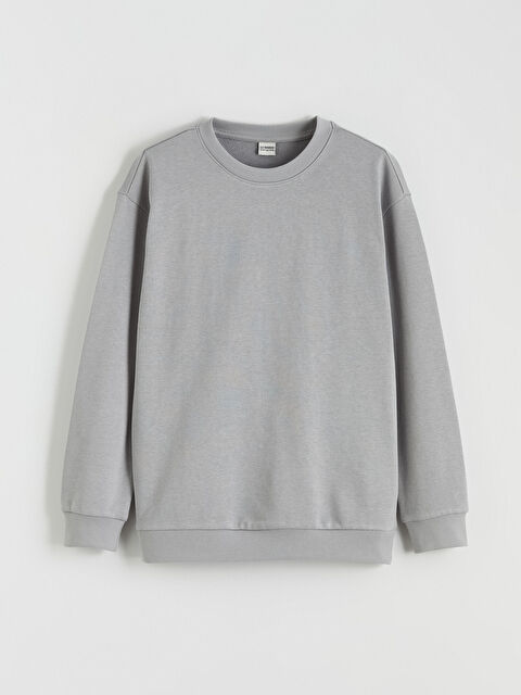 LCW Kids Bisiklet Yaka Erkek Çocuk Sweatshirt - S6I098Z4-R10