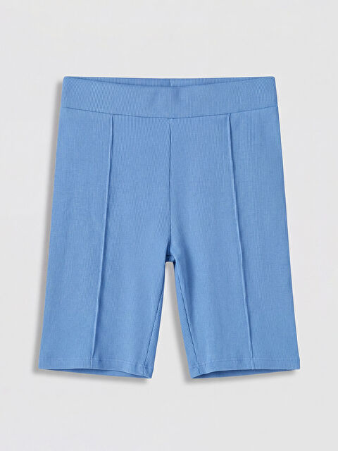 LCW Kids Kız Çocuk Fitilli Kısa Tayt