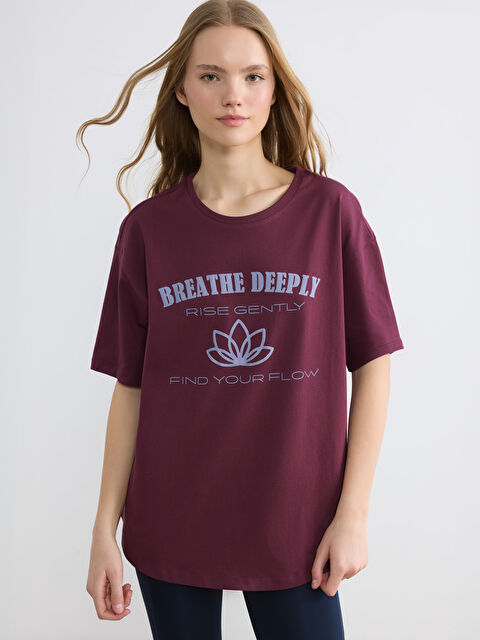 KOOR SPORT عيش الأناقة بكل سهولة مع التيشيرت الواسع بتصميم الجرافيك. - S6I123Z8-HNV