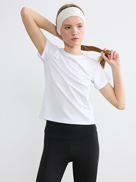 KOOR SPORT تيشيرت رياضي نسائي برقبة دائرية - S6I125Z8-Q6K