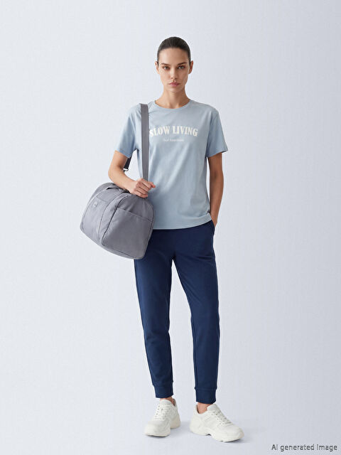 KOOR SPORT بنطال رياضي للنساء بخصر مرن - S6I130Z8-R4J