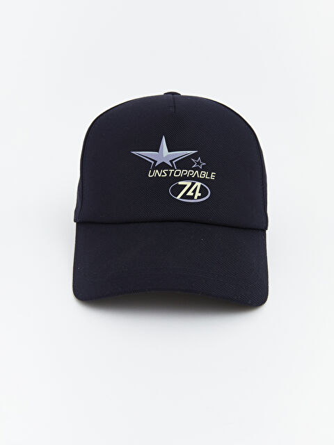 LCW ECO Baskılı Erkek Kep Şapka  - S6I152Z8-CRP