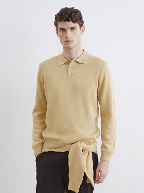 SOUTHBLUE Polo Yaka Erkek Triko Kazak - S6I183Z8-2OZ