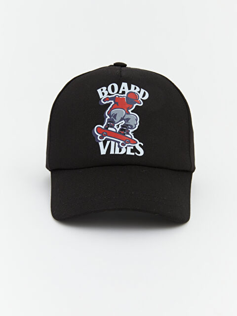 LCW ECO Baskılı Erkek Çocuk Kep Şapka - S6I209Z4-CVL