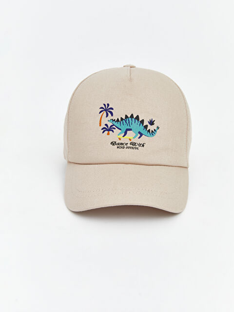 LCW ECO Baskılı Erkek Çocuk Kep Şapka  - S6I220Z4-ZPX