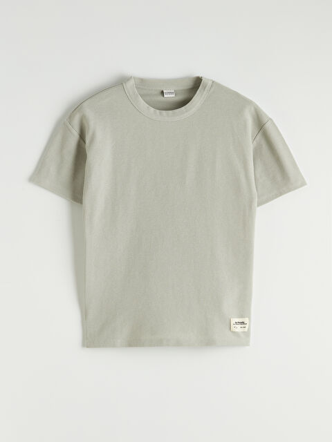 LCW Kids Bisiklet Yaka Erkek Çocuk Tişört - S6I509Z4-J2K