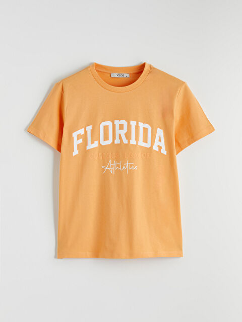 XSIDE Woman ORANGE T-Shirt - S6I569Z8-VYJ