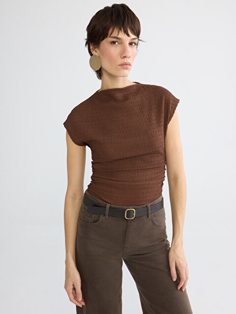 LCW Vision Woman BROWN Blouse