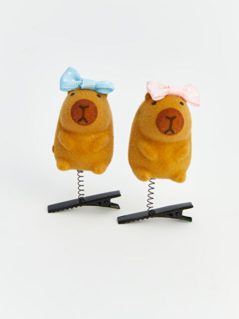 LC WAIKIKI مشبك شعر على شكل حيوان - عبوة من قطعتين - S6I702Z4-M0T