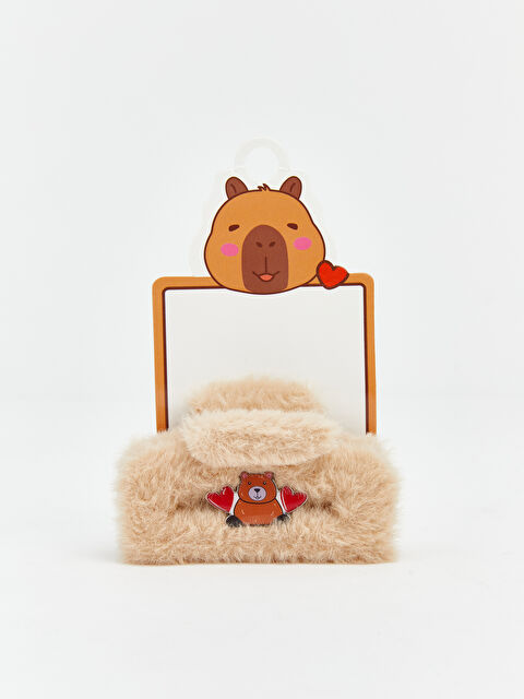 LCW ACCESSORIES مشبك شعر للبنات بشكل حيوان محشو - S6I724Z4-M0T