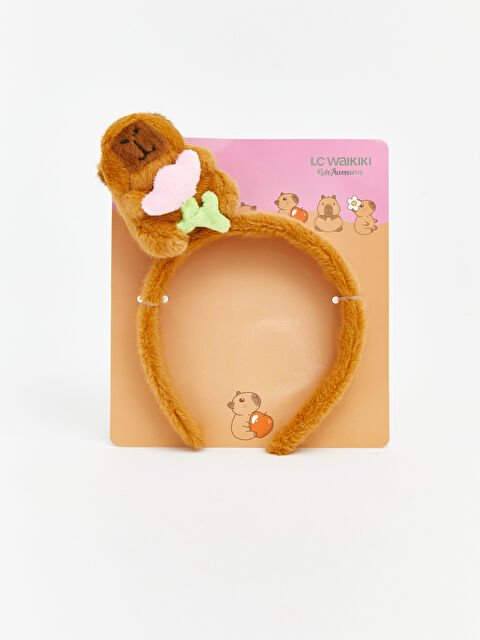 LCW ACCESSORIES Hayvan Figürlü Pelüş Kız Çocuk Taç - S6I726Z4-M0T