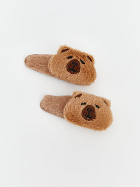 LCW ACCESSORIES Hayvan Figürlü Kız Çocuk Toka Seti 2'li - S6I727Z4-M0T