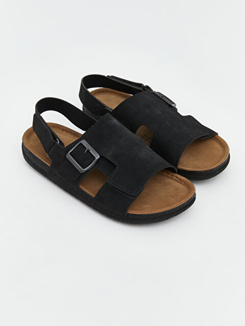 LCW STEPS Süet Görünümlü Erkek Sandalet - S6I739Z8-CVL