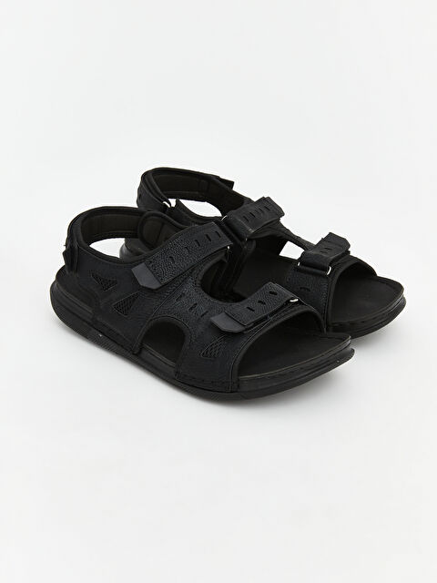 LCW STEPS Cırt Cırt Kapamalı Erkek Sandalet