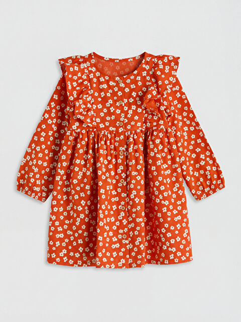 LCW Kids Girl RED Dress - S6I746Z1-LTQ