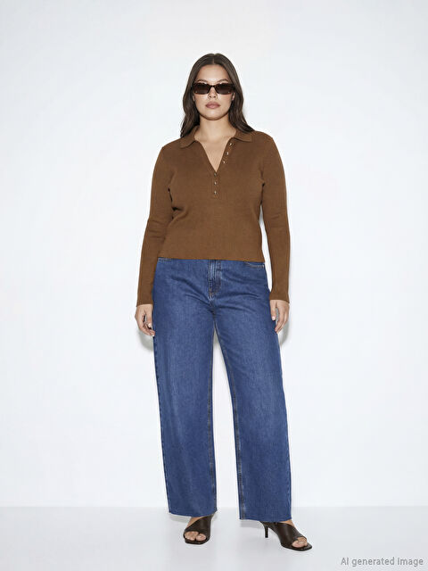 LC WAIKIKI Barrel Fit Kadın Jean Pantolon - S6I812Z8-507