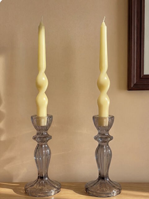 LCW HOME Dekoratif Şamdan Mum 2'li