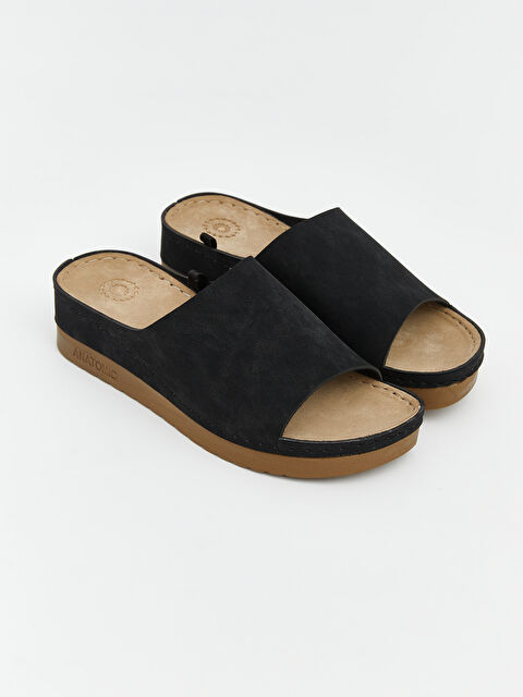 LCW STEPS شرائح اسود نساء - S6I948Z8-HUC