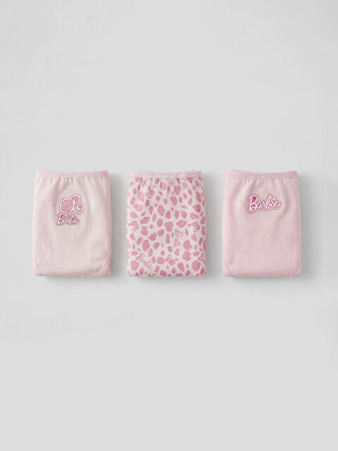 LCW Kids Barbie Desenli Kız Çocuk Külot 3'lü